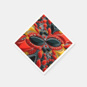 Serviette En Papier Papier avec Allemagne Couleurs Design (Coin)