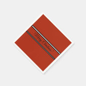 Serviette En Papier Papier avec message de voeux de Noël (Coin)