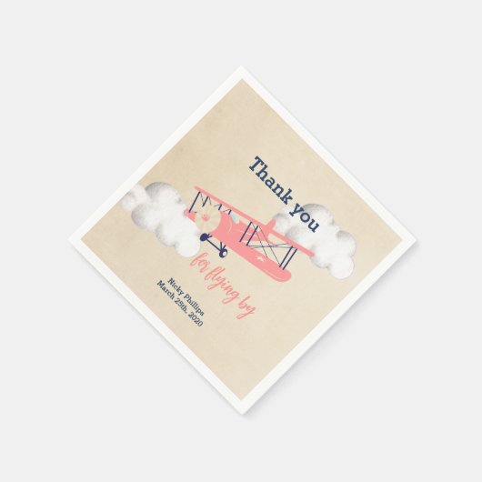 Serviette En Papier Papier avion serviettes (Coin)