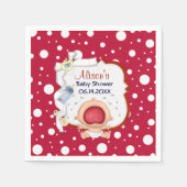 Serviette En Papier Papier Baby shower amusant Bawling Baby (Devant)