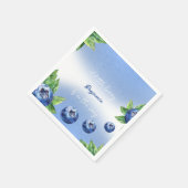 Serviette En Papier Papier Baby shower fraise Napkin (Coin)