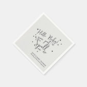 Serviette En Papier Papier Baby shower neutre Halloween Spell Baby (Coin)