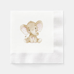 Serviette En Papier Papier Baby shower vintage Napkin