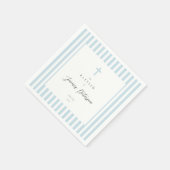Serviette En Papier Papier Baptême Élégant Papier Baptême Napkin (Coin)