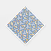 Serviette En Papier Papier Baptism Dove and Angel (Coin)