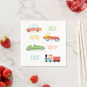 Serviette En Papier Papier Beep Hono Choo Napkin (En situation)