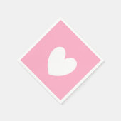 Serviette En Papier Papier blanc (Coin)