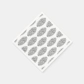 Serviette En Papier Papier blanc à cône d'épinette (Coin)