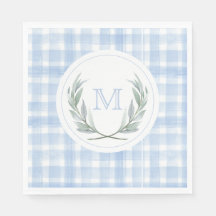 Papier blanc En vichy Laurel Crest