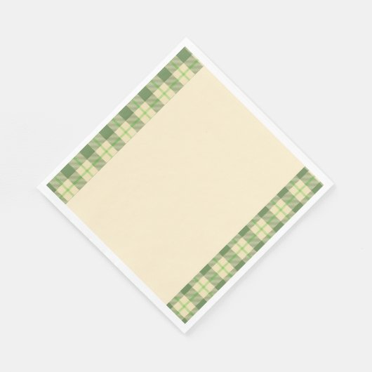 Serviette En Papier Papier blanc standard pour le déjeuner (Coin)