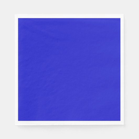 Serviette En Papier Papier bleu bleu bleu bleu (Devant)