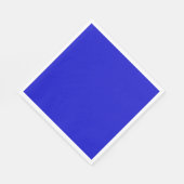 Serviette En Papier Papier bleu bleu bleu bleu (Coin)