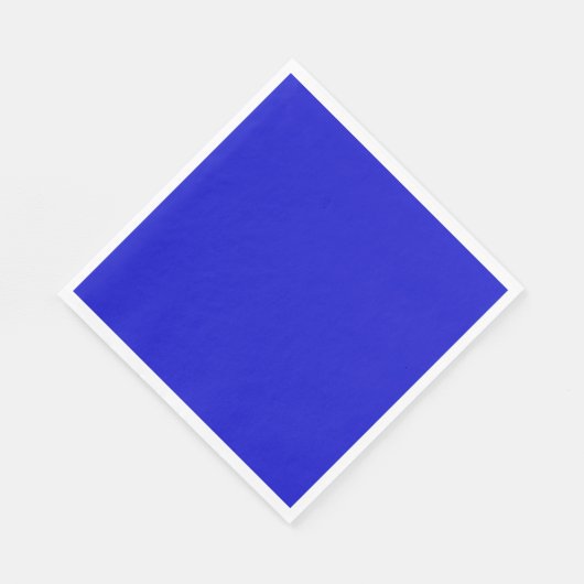 Serviette En Papier Papier bleu bleu bleu bleu (Coin)