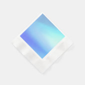 Serviette En Papier Papier bleu ciel Napkin (Coin)