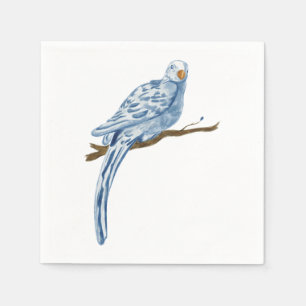 Serviette En Papier Papier bleu pour oiseaux serviettes