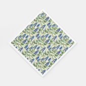 Serviette En Papier Papier bleu texan serviettes Lupine (Coin)