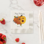 Serviette En Papier Papier bon thanksgiving (En situation)