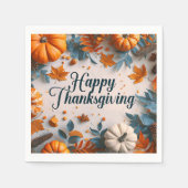 Serviette En Papier Papier bon thanksgiving Napkin (Devant)