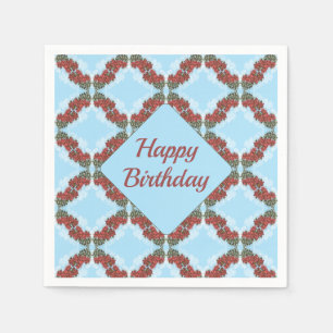 Serviette En Papier Papier Bougainvillea