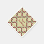 Serviette En Papier Papier Bougainvillea (Coin)