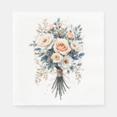 Serviette En Papier Papier Bouquet Celebatory (Devant)