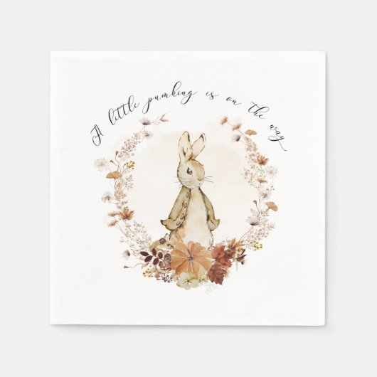 Serviette En Papier Papier Bunny Flopsy Automne | Standard (Devant)