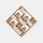 Serviette En Papier Papier café (Coin)