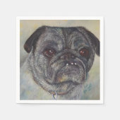 SERVIETTE EN PAPIER PAPIER CARLIN DOUCE NAPKINS (Devant)
