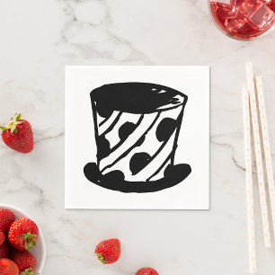 Serviette En Papier Papier Casquette magique