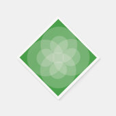 Serviette En Papier Papier - Cercles d'intersection (Coin)