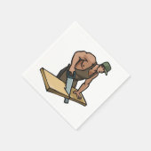 Serviette En Papier Papier charpentier (Coin)