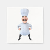 Serviette En Papier Papier chef (Devant)