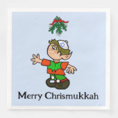 Serviette En Papier Papier Chrismukkah Elf Napkins (Devant)