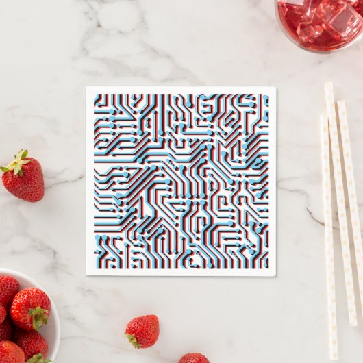 Serviette En Papier Papier Circuitboard (En situation)