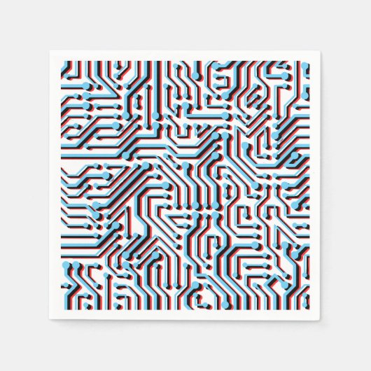Serviette En Papier Papier Circuitboard (Devant)