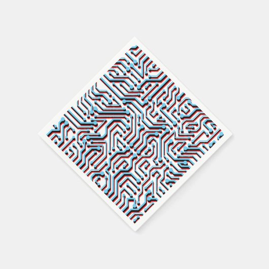 Serviette En Papier Papier Circuitboard (Coin)