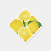 Serviette En Papier Papier citron frais Napkin (Coin)