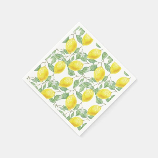 Serviette En Papier Papier citron-serviette (Coin)