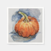 Serviette En Papier Papier citrouille (Devant)