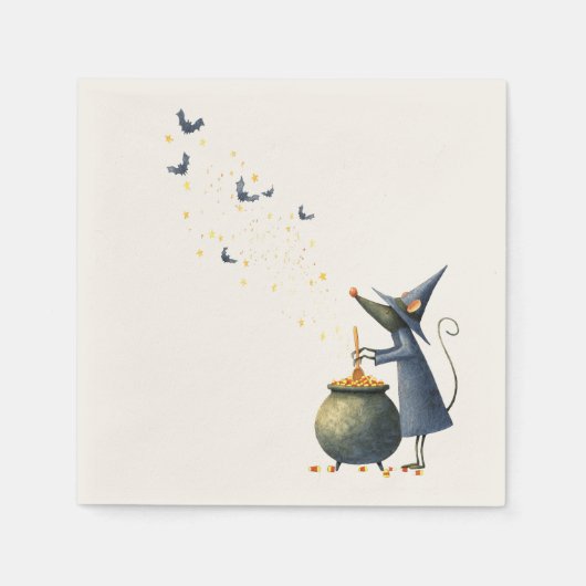 Serviette En Papier Papier clair - Assistant Souris (Devant)