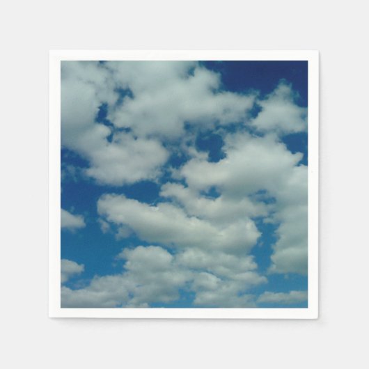 Serviette En Papier Papier Cloud Napkin (Devant)
