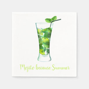 Serviette En Papier Papier, Cocktail standard