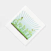 Serviette En Papier Papier Concept Vert (Coin)
