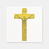 Serviette En Papier Papier Crucifix (Devant)