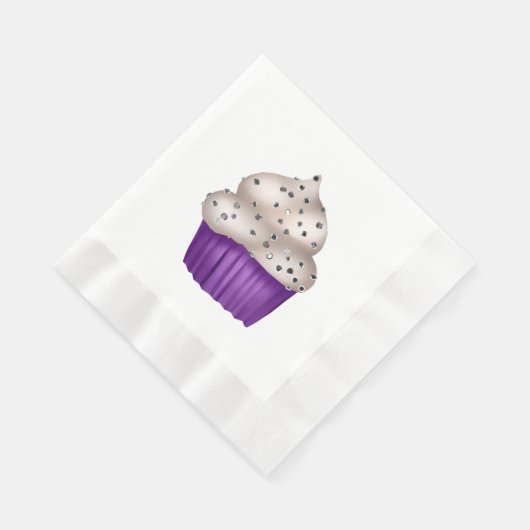 Serviette En Papier Papier Cupcake d'automne Napkin (Coin)