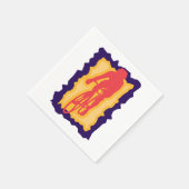 Serviette En Papier Papier cycliste (Coin)