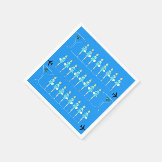 Serviette En Papier Papier d'agent de bord classique (Coin)