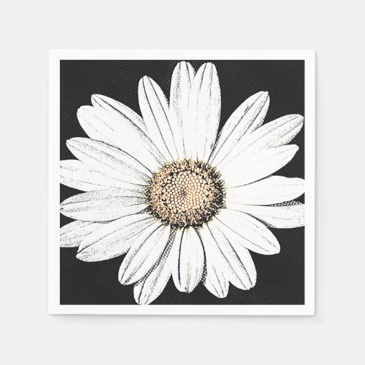 Serviette En Papier Papier Daisy Mae Napkin (Devant)