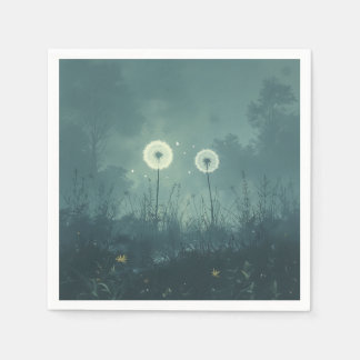Serviette En Papier Papier Dandelion Napkin