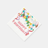 Serviette En Papier Papier d'anniversaire (Coin)